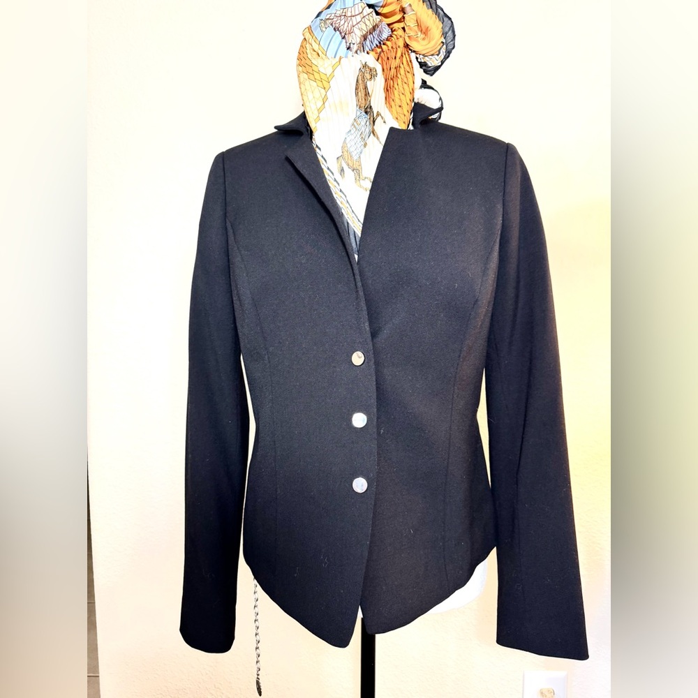 Calvin Klein Office Classic Blazer in Solid Black